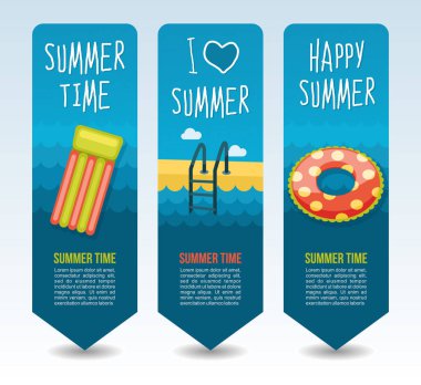 Seyahat ve tatil vektör afiş