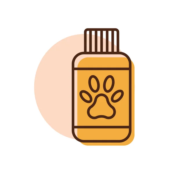 Pet Shampoo Vector Icon Pet Animal Sign Graph Symbol Pet — Stock Vector