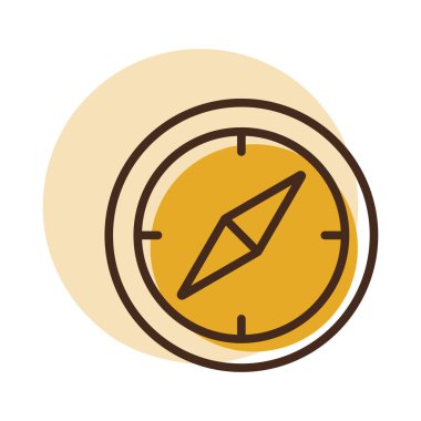 Vektör simgesini karşılaştır. Navigasyon işareti. Seyahat ve turizm web sitesi ve uygulama tasarımı, logo, uygulama, UI için grafik sembolü