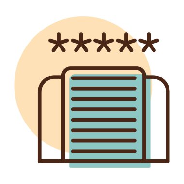 Beş yıldızlı otel vektör simgesi. Seyahat ve turizm web sitesi ve uygulama tasarımı, logo, uygulama, UI için grafik sembolü