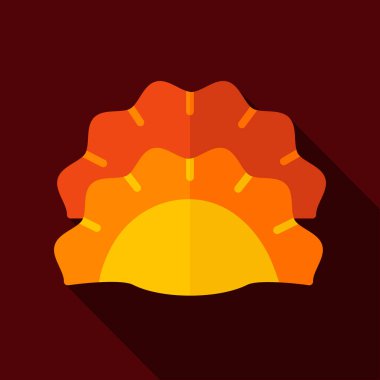 İki hamur köftesi, çerez ya da jiaozi vektör ikonu. Fast food burcu. Yemek pişirme web sitesi ve uygulama tasarımı, logo, uygulama, UI için grafik sembolü