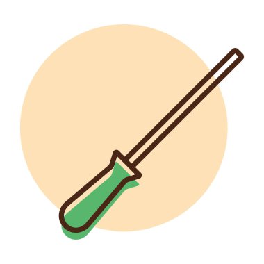 Bıçak bileme vektör simgesi. Mutfak aletleri. Yemek pişirme web sitesi tasarımı, logo, uygulama, UI için grafik sembolü