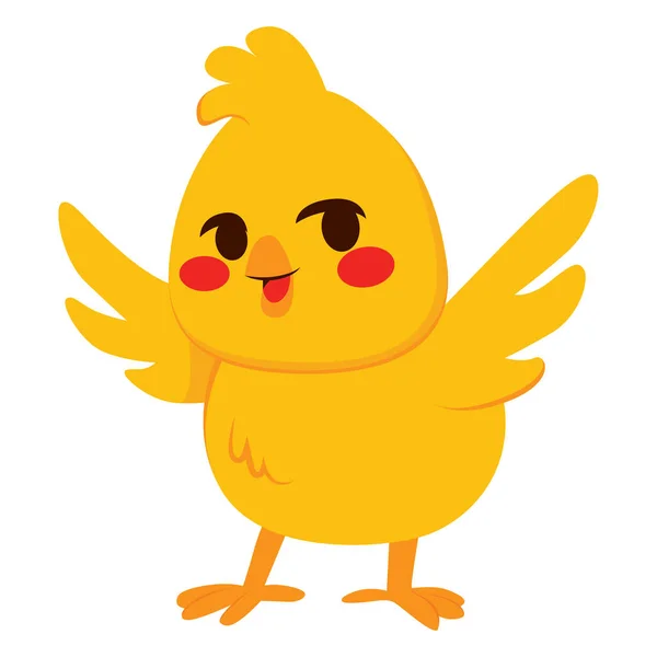 Petite poulette — Image vectorielle