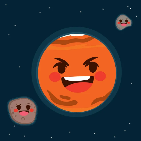 Mars planeta — Stockový vektor