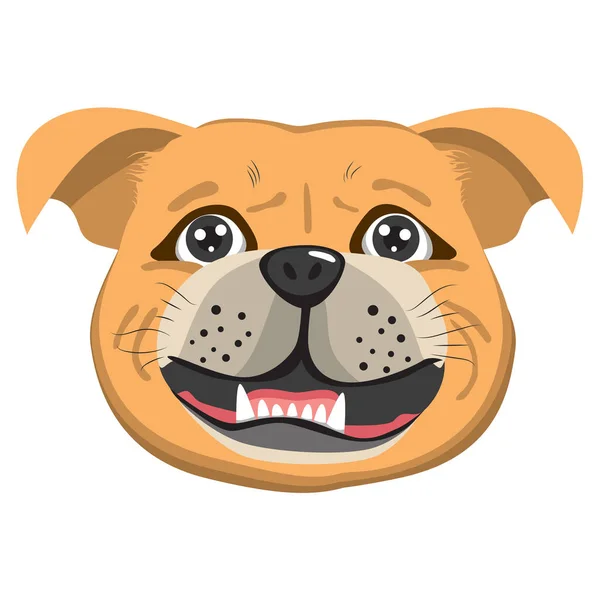 Bordeaux-i kutya avatar — Stock Vector