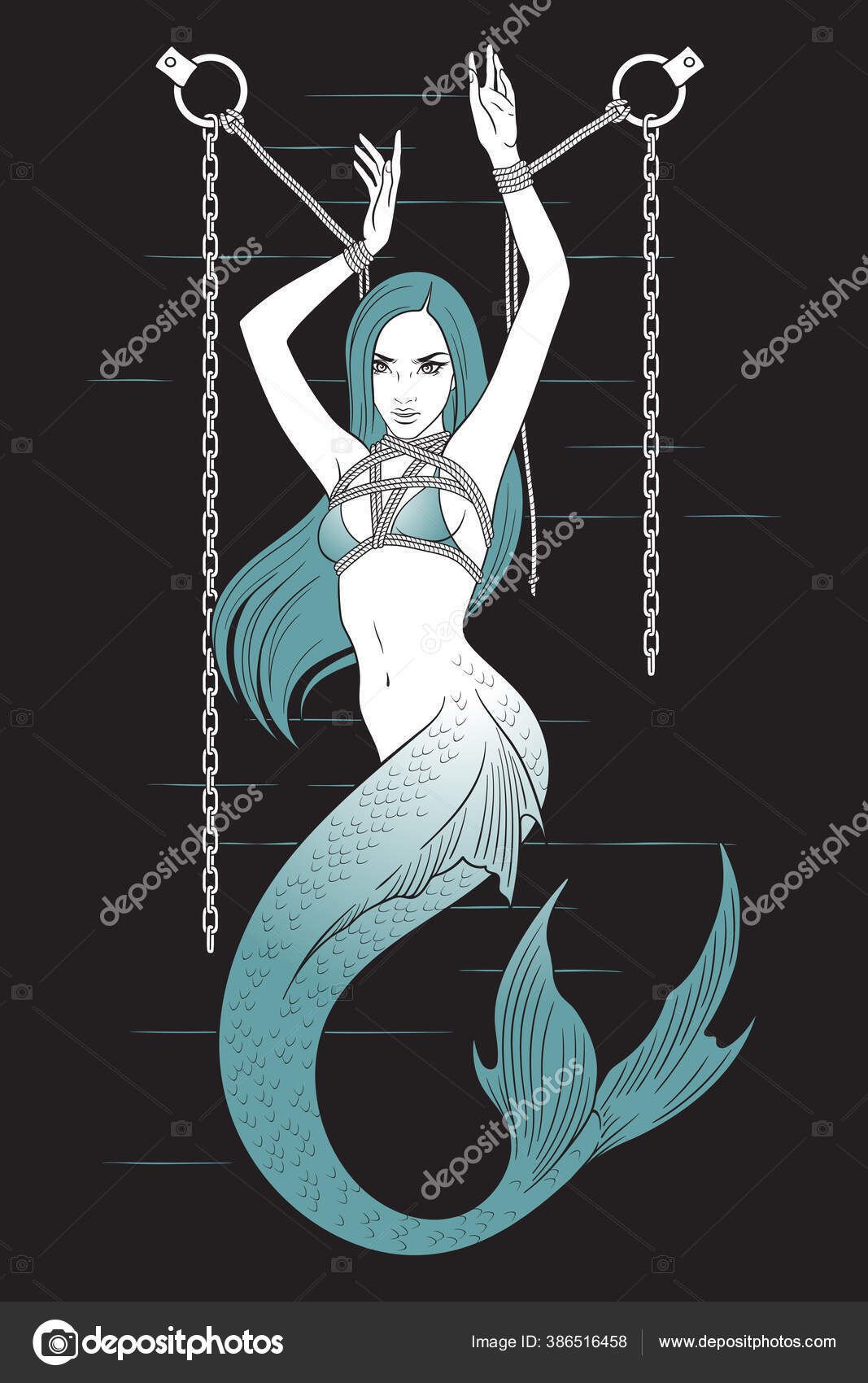 Mermaid fetish