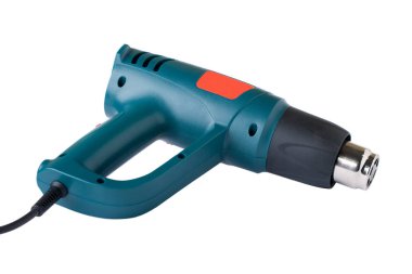 Beyaz bir arka plan üzerinde endüstriyel kurutma makinesi