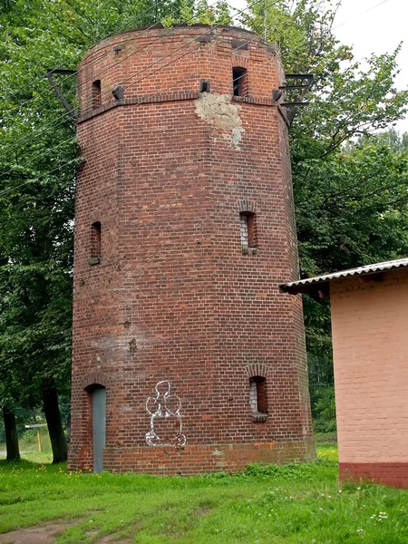 Eisenbahnwasserturm Von Fishkhauzen Primorsk Gebiet Kaliningrad 1900 — Stockfoto