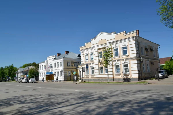 Uglich Rússia Maio 2018 Edifício Histórico Rua Yaroslavskaya — Fotografia de Stock