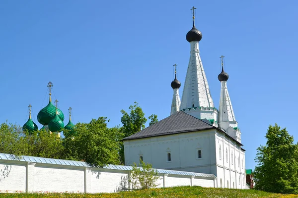 Templo Dormición Del Theotokos Convento Alekseevsky Uglich Región Yaroslavl —  Fotos de Stock