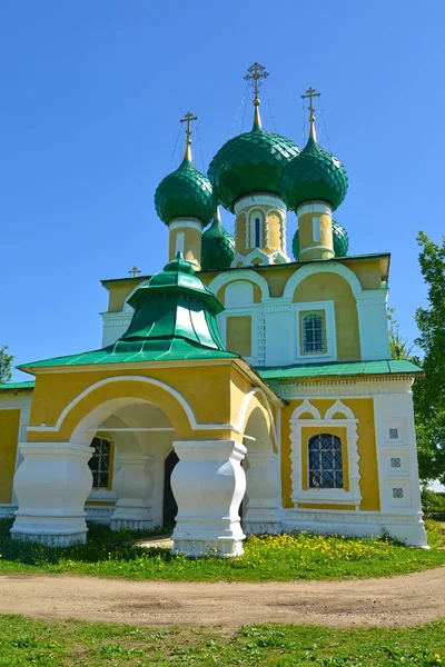 Church Beheading John Baptist Alekseevsky Convent Uglich Yaroslavl Region — Stock Photo, Image