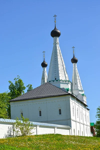 Uspensky Igreja Maravilhosa Convento Alekseevsky Uglich Região Yaroslavl — Fotografia de Stock