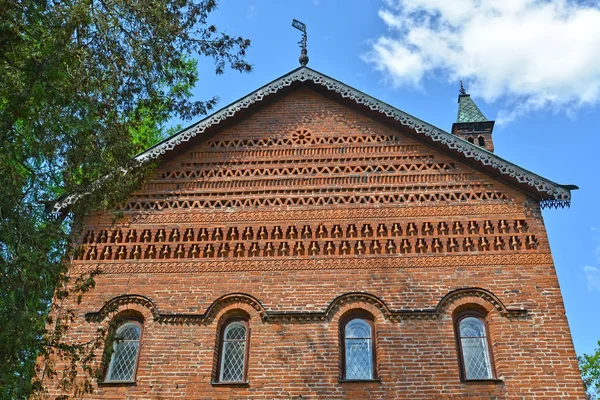 Uglich Rusko Května 2018 Fragment Budovy Senátu Uglich Konkrétní Princů — Stock fotografie