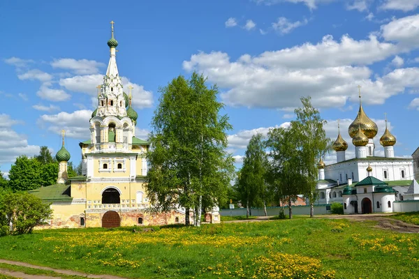 View Church Christmas John Forerunner Volga Resurrection Cathedral Summer Day — Stock Photo, Image