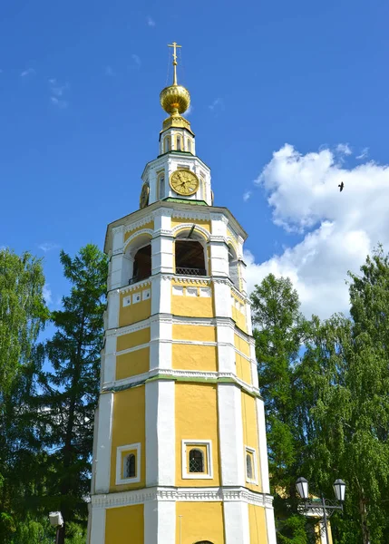 Uglich Rusia Mayo 2018 Fragmento Del Campanario Del Kremlin Uglich — Foto de Stock