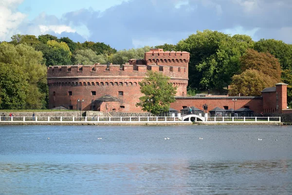 Kaliningrad Oroszország 2018 Szeptember Épület Amber Múzeum Torony Der Don — Stock Fotó