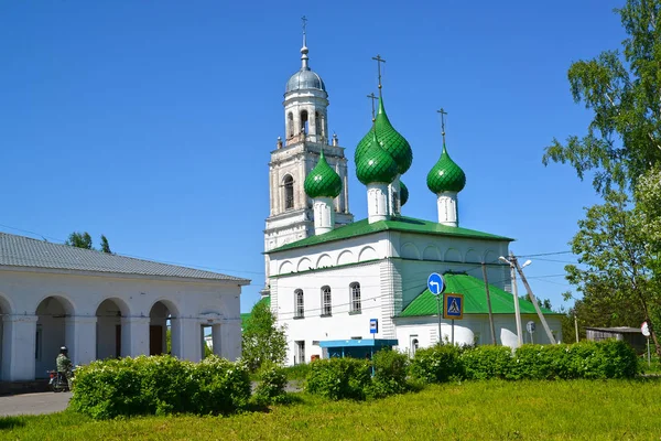 Vue Urbaine Avec Église Sainte Trinité 1772 Poshekhonje Région Yaroslavl — Photo