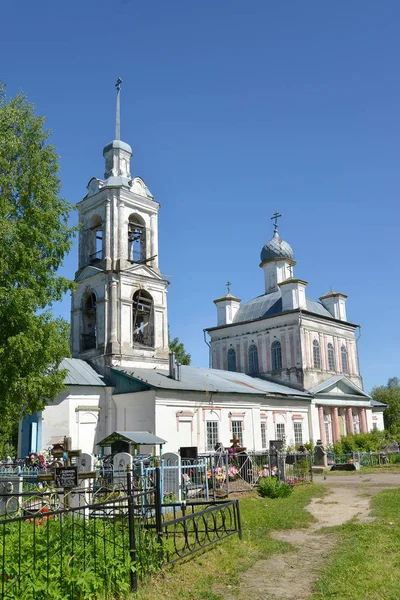 Poshekhonje Rússia Maio 2018 Igreja Dormição Theotokos 1822 Dia Verão — Fotografia de Stock