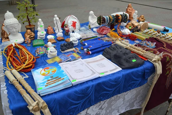 Elista Russland April 2017 Handel Mit Gegenständen Eines Buddhistischen Kultes — Stockfoto