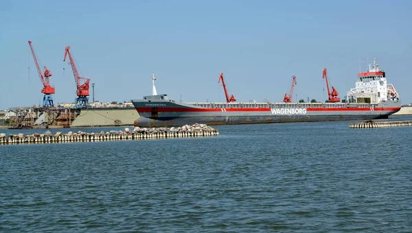 Kaliningrader Gebiet Russland Juli 2018 Das Universelle Spenderschiff Seehafen Wassergebiet — Stockfoto