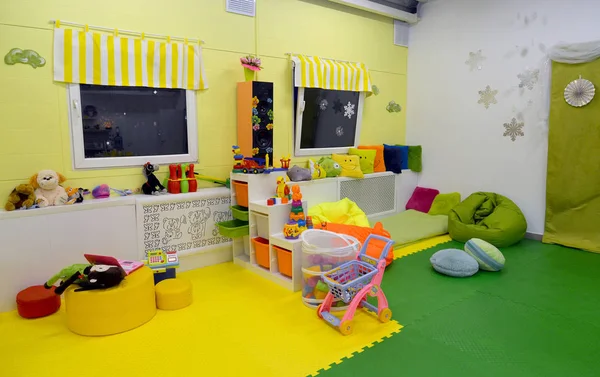 俄罗斯加里宁格勒 2019年2月10日 儿童俱乐部的游戏室 — 图库照片