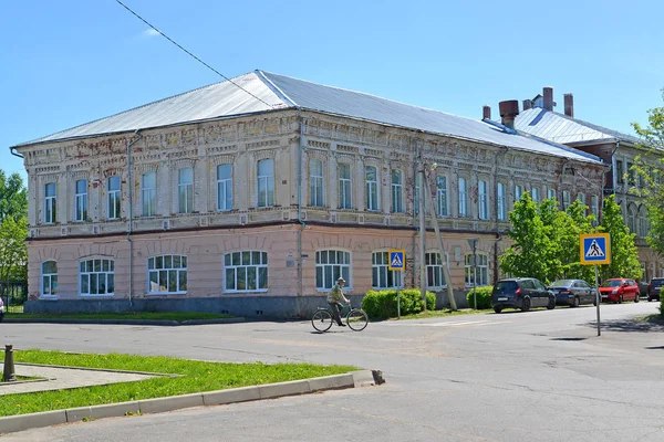 Poshekhonje Federacja Rosyjska Maja 2018 Centrum Rekreacji Budynku Dawny Dom — Zdjęcie stockowe