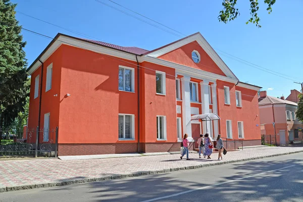 SLAVSK, RUSSIE - 22 JUIN 2019 : Centre de culture du district de Slavsky. Région de Kaliningrad — Photo