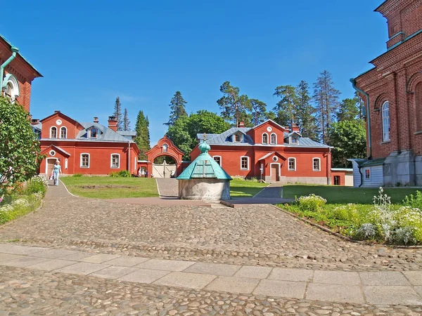 Das woskresenski-Kloster des Valaam-Klosters — Stockfoto