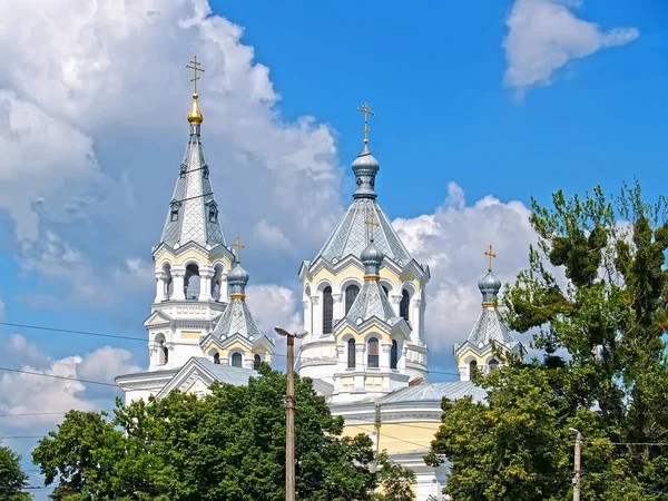 Katedra Spaso-Przemienienia Pańskiego. Żytomierz, Ukraina. — Zdjęcie stockowe