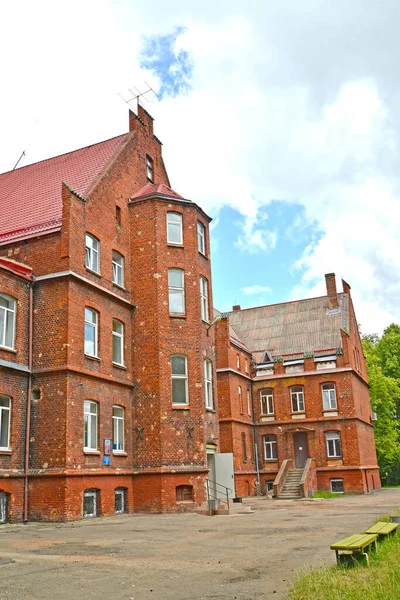 Fragment Inner Facade Central City Hospital Former House Poor 1908 — Stock Photo, Image