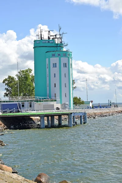 Pillau Pilot Tower 1936 Baltiysk Région Kaliningrad — Photo