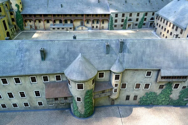 Kaliningrad Russia August 2020 Courtyard Royal Castle Koenigsberg Layout South — Stock Photo, Image