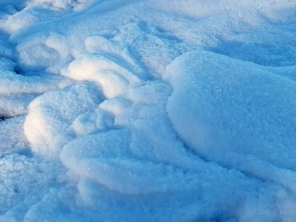 Neve Coperta Dal Sole Contesto — Foto Stock