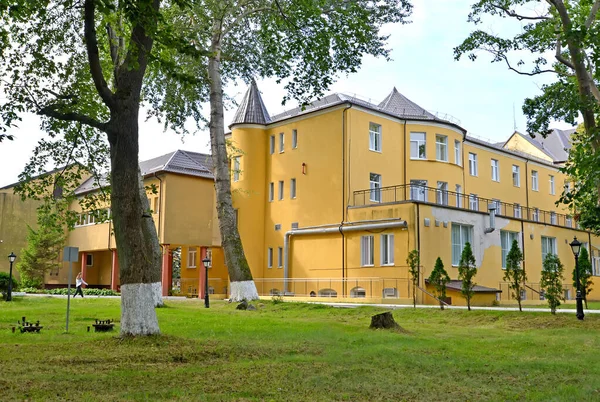 Pohled Dětské Ortopedické Sanatorium Pioneersk Město Pioneerskiy Kaliningradská Oblast — Stock fotografie