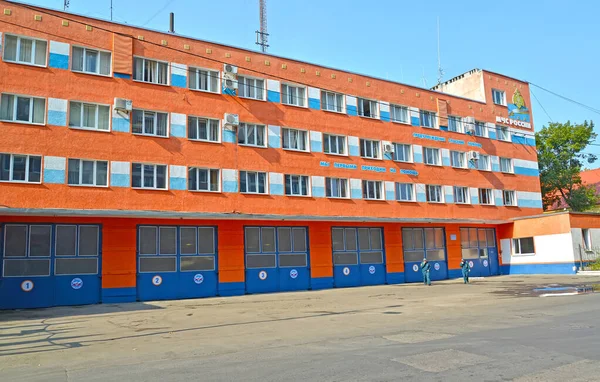 Kaliningrad Russland September 2020 Blick Auf Das Gebäude Der Feuerwehr — Stockfoto