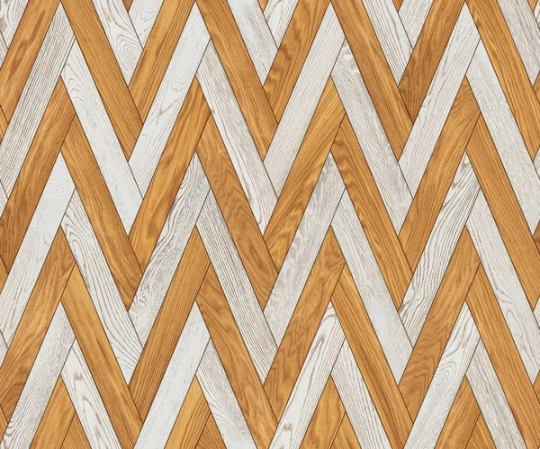 Natural wooden background herringbone, grunge parquet flooring design seamless texture — Stock Photo, Image