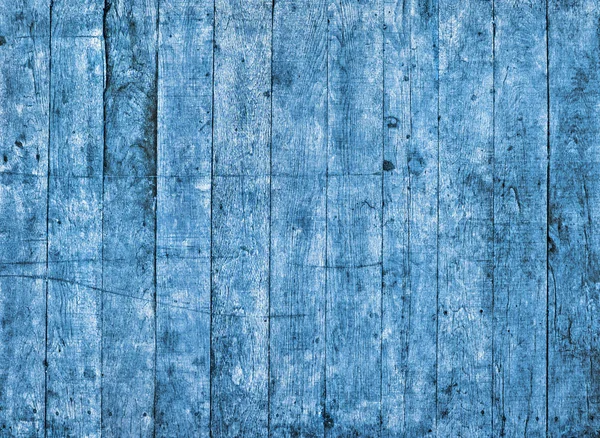 Blue Grungy Painted Wooden Texture — Stock Photo, Image