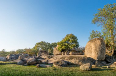 Beglik Tash megaliths, sightseeing in Bulgaria clipart