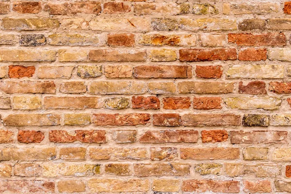 Alte Und Beschädigte Braune Ziegelwand Oberflächenstruktur — Stockfoto