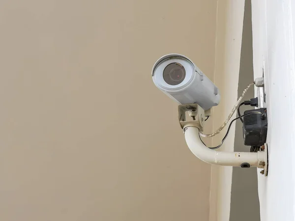 Câmera Vídeo Segurança Cctv Parede Para Proteção — Fotografia de Stock