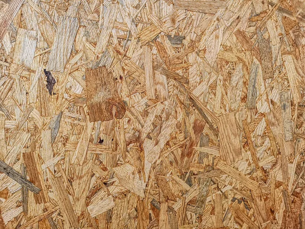 Fondo Textura Superficie Tablero Madera Contrachapada Filamento Orientado Marrón —  Fotos de Stock