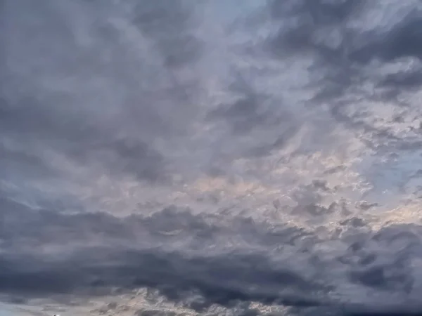 Blauer Himmel Bewölkten Hintergrund — Stockfoto