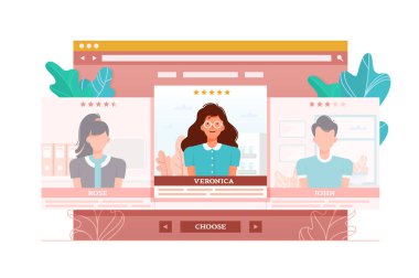 App değerlendirme ve derecelendirme insanlar, görünüyor ve dating.