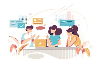 Arkadaşlar görüş değişimi