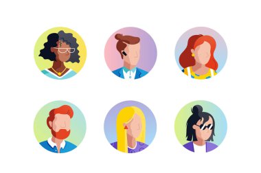 Avatarlar Icons set