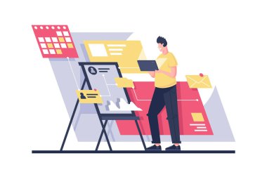 Düz adam inşa programı mimari proje yönetimi ile.