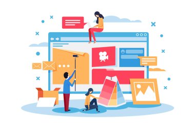 Gençler web sitesi tasarımı oluşturma.