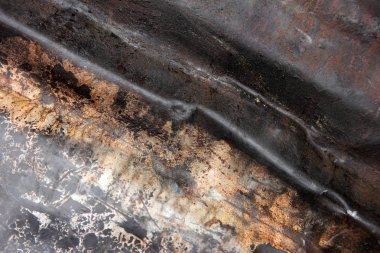 Paslı metal dokulu arka plan