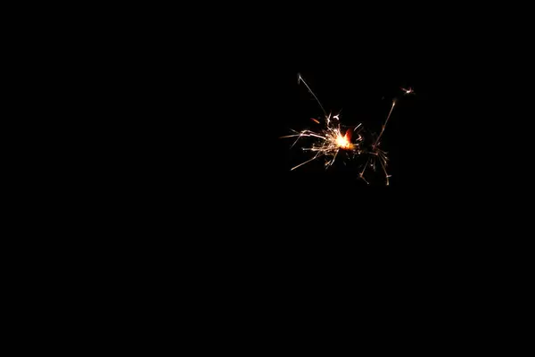 Abstract Sparkler Background Night — Stock Photo, Image