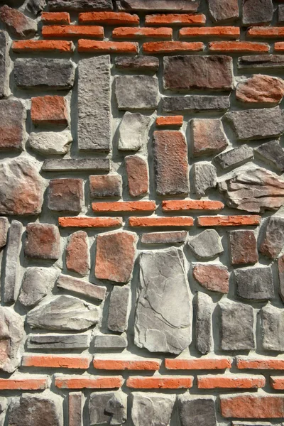 Камень Кирпичная Стена — стоковое фото